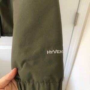 The north face dark green jacket